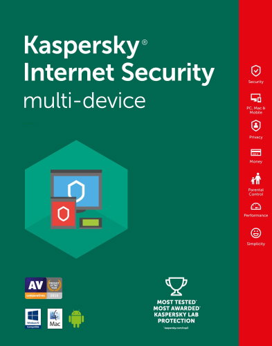 Kaspersky Internet Security multi-device 2016 for 1 device for 24 months, transition from competition - Security Software - Main image