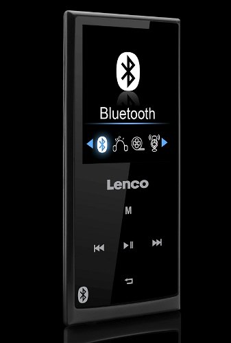 8GB 760 Player Xemio with MP4 - Black Bluetooth Lenco