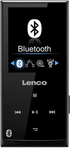 Bluetooth Xemio MP4 with - Player 760 8GB Lenco Black