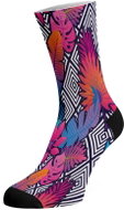 Walkee Colored Socks - Purple Leafs Color: Purple, Size: 42-47 - Socks