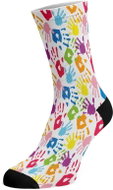 Walkee coloured socks - Colours touch Color: White, Size: 37-41 - Socks