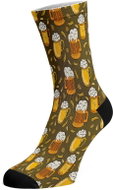 Walkee Colored Socks - Beers Color: Brown, Size: 42-47 - Socks