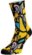 Walkee Colored Socks - Yellow Mash Color: Yellow, Size: 42-47 - Socks