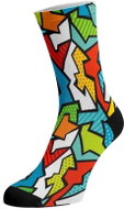 Walkee Colored Socks - Mosaic Color: Yellow, Size: 37-41 - Socks