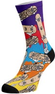 Walkee colourful socks - King of skate Color: Purple, Size: 37-41 - Socks