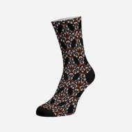 Walkee Colored Socks - Kaleidoscope Color: Black, Size: 42-47 - Socks