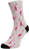 Walkee Colored Socks - Flamingos Color: Pink, Size: 42-47 - Socks