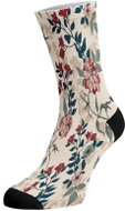 Walkee Colored Socks - Flowee Color: Brown, Size: 37-41 - Socks