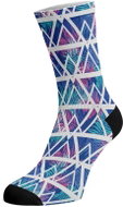Walkee Colored Socks - Jungle Triangle Color: Blue, Size: 37-41 - Socks