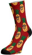 Walkee Colored Socks - Pineapple party Color: Red, Size: 37-41 - Socks