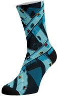 Walkee Colored Socks - Road Color: Blue - Socks