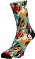Walkee coloured socks - Abstract colours Colour: Blue - Socks