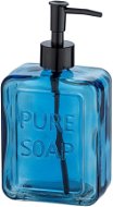 Wenko PURE 550 ml skleněný modrý - Dávkovač mýdla