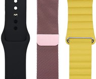 Strapado NewYork-2 dárková sada řemínků pro Apple Watch 42/44/45 M/L - Watch Strap
