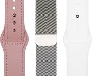 Strapado Chicago dárková sada řemínků pro Apple Watch 42/44/45 M/L - Watch Strap