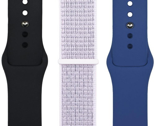 Strapado NylonSport-2 dárková sada řemínků pro Apple Watch 38/40/41 S/M - Watch Strap - Main image