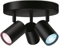 WiZ IMAGEO Colors 3x5W kulaté černá - Bodové osvětlení