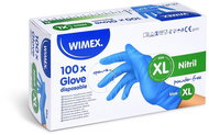 Wimex Nitrile powder-free blue gloves XL/100pcs - Cleaning Gloves