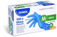 Wimex Nitrile blue powder-free gloves M/100pcs - Cleaning Gloves