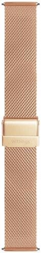 Withings milanese pull strap 18mm rose gold - Watch Strap - Main image