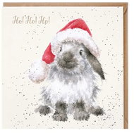 Wrendale Designs Christmas Rabbit - Greeting Card