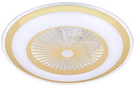 Brilagi Ronda led/48W/230V, dimmable with fan, gold + DO - Ceiling Light
