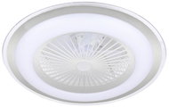 Brilagi Ronda led/48W/230V, stmívatelné s ventilátorem, stříbrné + DO - Stropní světlo