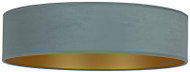 Brilagi Velvet led/12W/230V diameter 30 cm 3000K/4000K/6400K, mint/gold - Ceiling Light