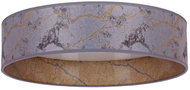 Brilagi Velvet Ceiling lamp LED/24W/230V, 3000/4000/6400 K, grey/gold - Ceiling Light