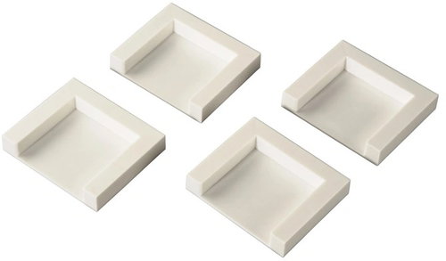 XAVAX fixing plates for placing the dryer on the washing machine, set of 4 - Stacking Kit - Main image