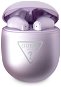 Guess True Wireless Triangle Logo BT5.0 4H Stereo Earphones Glossy Purple - Wireless Headphones