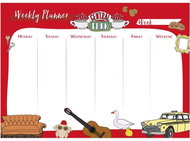 Grupo Erik Friends, stolní denní plánovač A4 - Planner