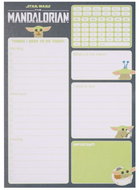 Grupo Erik Star Wars: The Mandalorian, stolní denní plánovač A5 - Planner