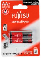 Fujitsu Universal Power alkaline battery LR06 / AA, blister 2 pcs - Disposable Battery