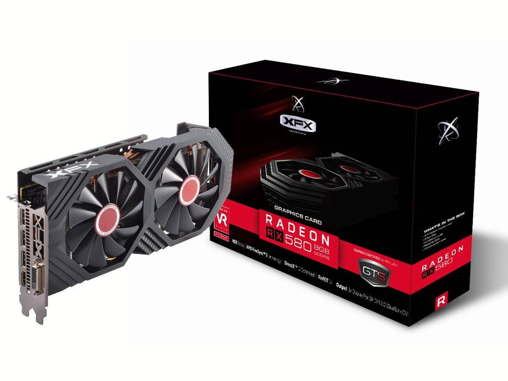 XFX GTS Radeon RX 580 GB BLACK Edition Grafická karta