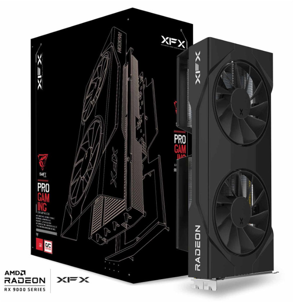XFX Swift AMD Radeon RX 9060 XT OC 16G