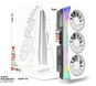 XFX Mercury AMD Radeon RX 9070 XT OC White Magnetic Air 16G - Grafická karta