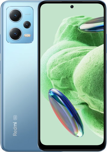 Xiaomi Redmi Note 12 5G 4GB/128GB modrá - Mobile Phone - Main image