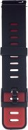 Replacement Bracelet for Xiaomi Amazfit Pace 22mm Black / Red - Watch Strap