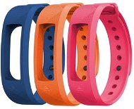 EVOLVEO FitBand B2 náramok modrý + oranžový + ružový - Remienok na hodinky