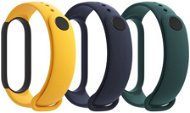Xiaomi Mi Band 5 Strap (kék, sárga, zöld) - Szíj
