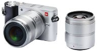Yi M1 4K tükör nélküli digitális kamera ezüst + 12-40 mm + 42,5 mm - Digitális fényképezőgép