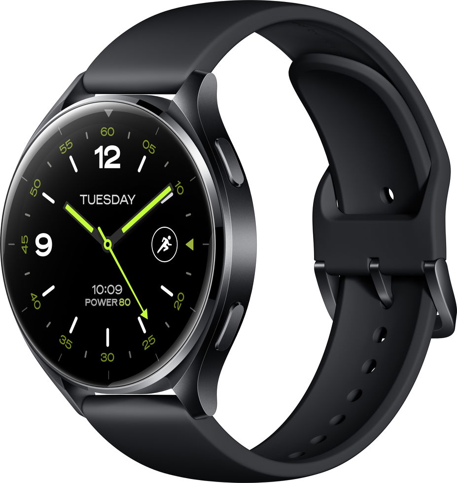 Xiaomi Watch 2 v čiernej farbe – produktový render