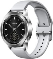 Smart hodinky Xiaomi Watch S3 Silver - Chytré hodinky