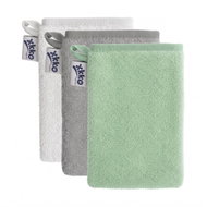 XKKO BIO bavlněná froté žínka Organic, Mint Mix - Washcloth