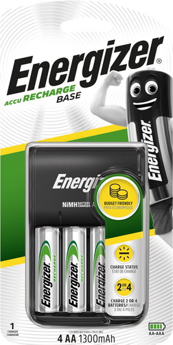 Energizer Base + 4AA Universal 1300 mAh - Ladegerät mit Ersatzakku - Hauptbild