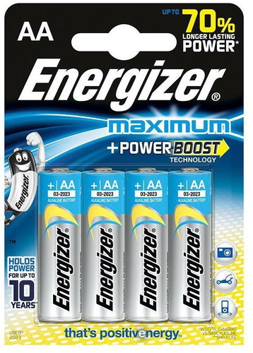 Energizer Maximum Tužka AA 4ks - Jednorázová baterie - Hlavní obrázek
