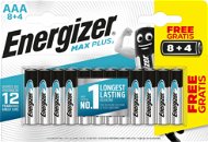 Energizer MAX Plus AAA 8 + 4 Stück gratis - Einwegbatterie