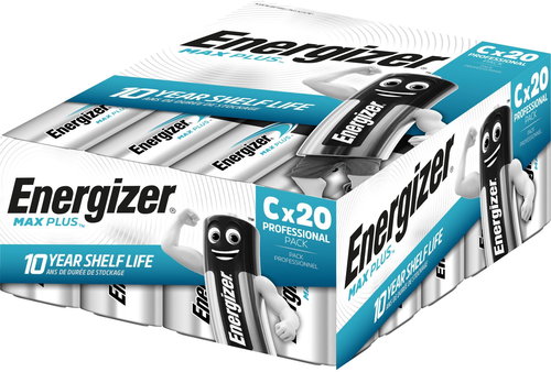 Energizer MAX Plus Professional C 20pack - Disposable Battery - Main image