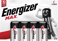 Energizer MAX C 4 pack - Jednorazová batéria